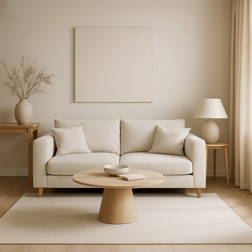 Modern minimalist salon mobilyası